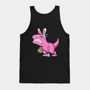 Easter Dinosaur Shirt T-Rex Egg Hunt is On Funny Tee Basket Tank Top